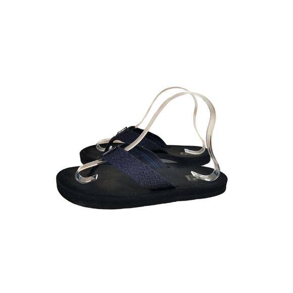Teva - Mush II - Sandals Flip-Flops - Black/Blue - Women's - 7 - Picture 3 of 8